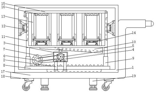 A safety transport device for electronic equipment