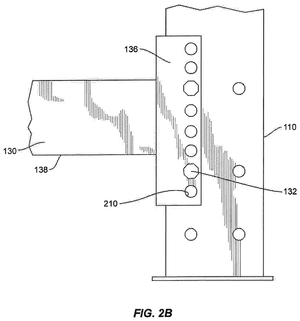 Structural member with stabilizing protrusions