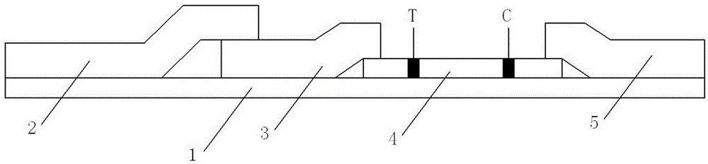 Portable C reaction protein detection kit