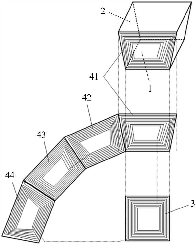 Bowl-shaped wireless charging device with high charging efficiency