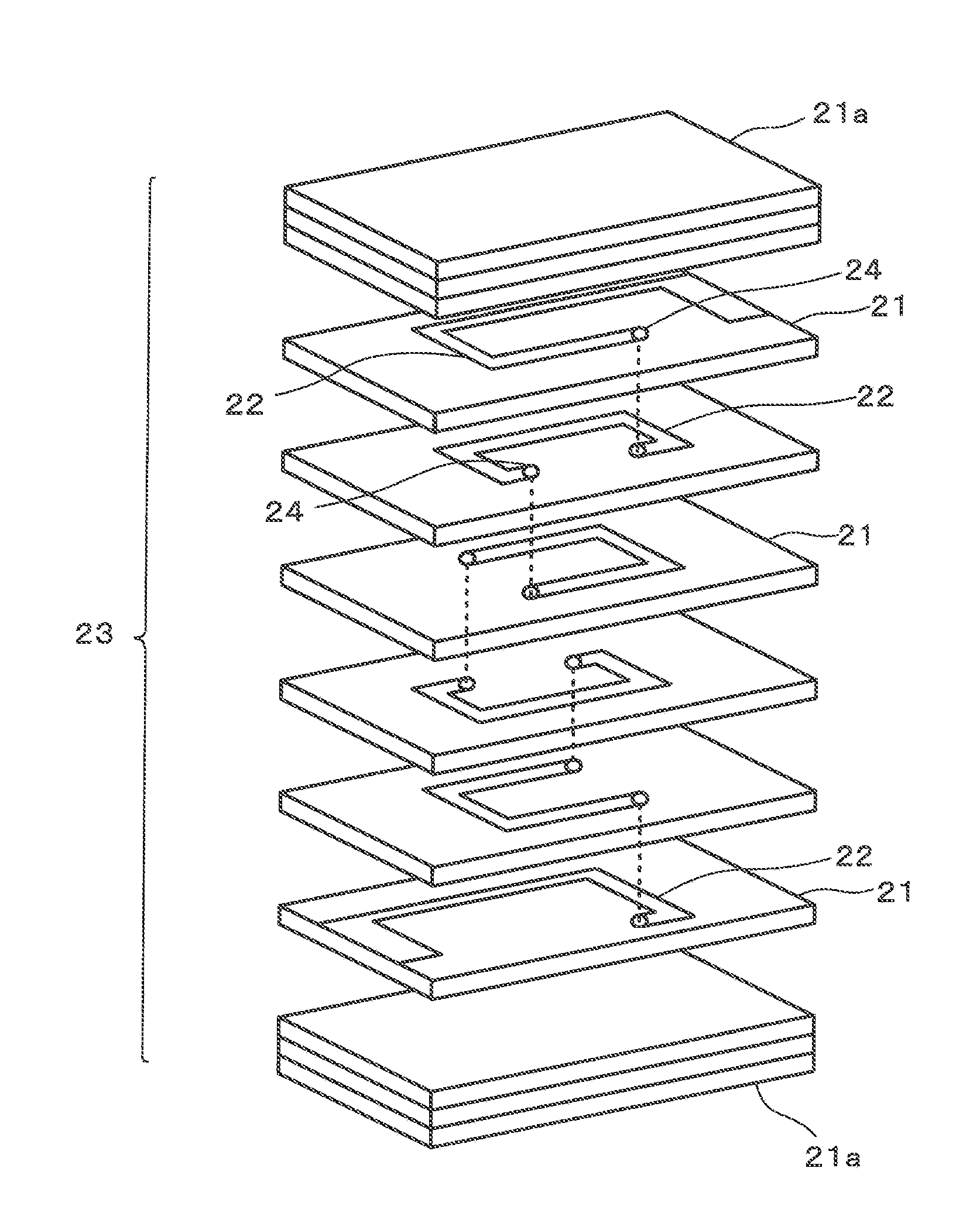 Multilayer coil component and method for manufacturing the same