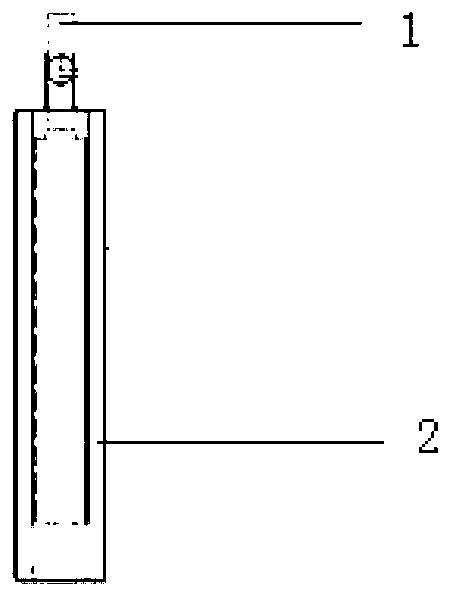 Site fast detection method for copper, zinc, lead and cadmium as heavy metals in seawater