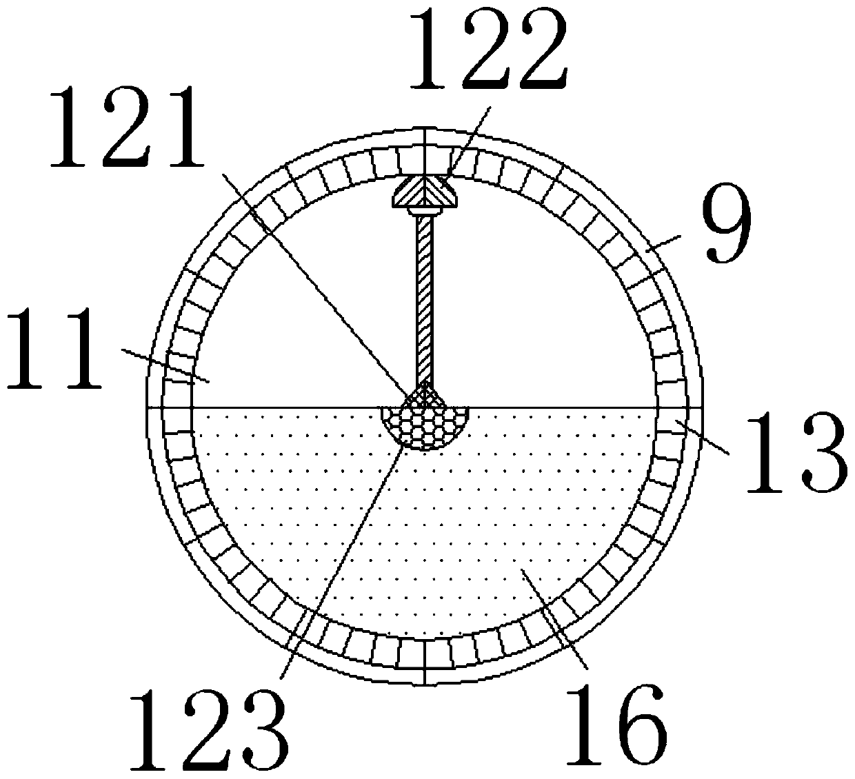 Chalk line instrument for construction measurement