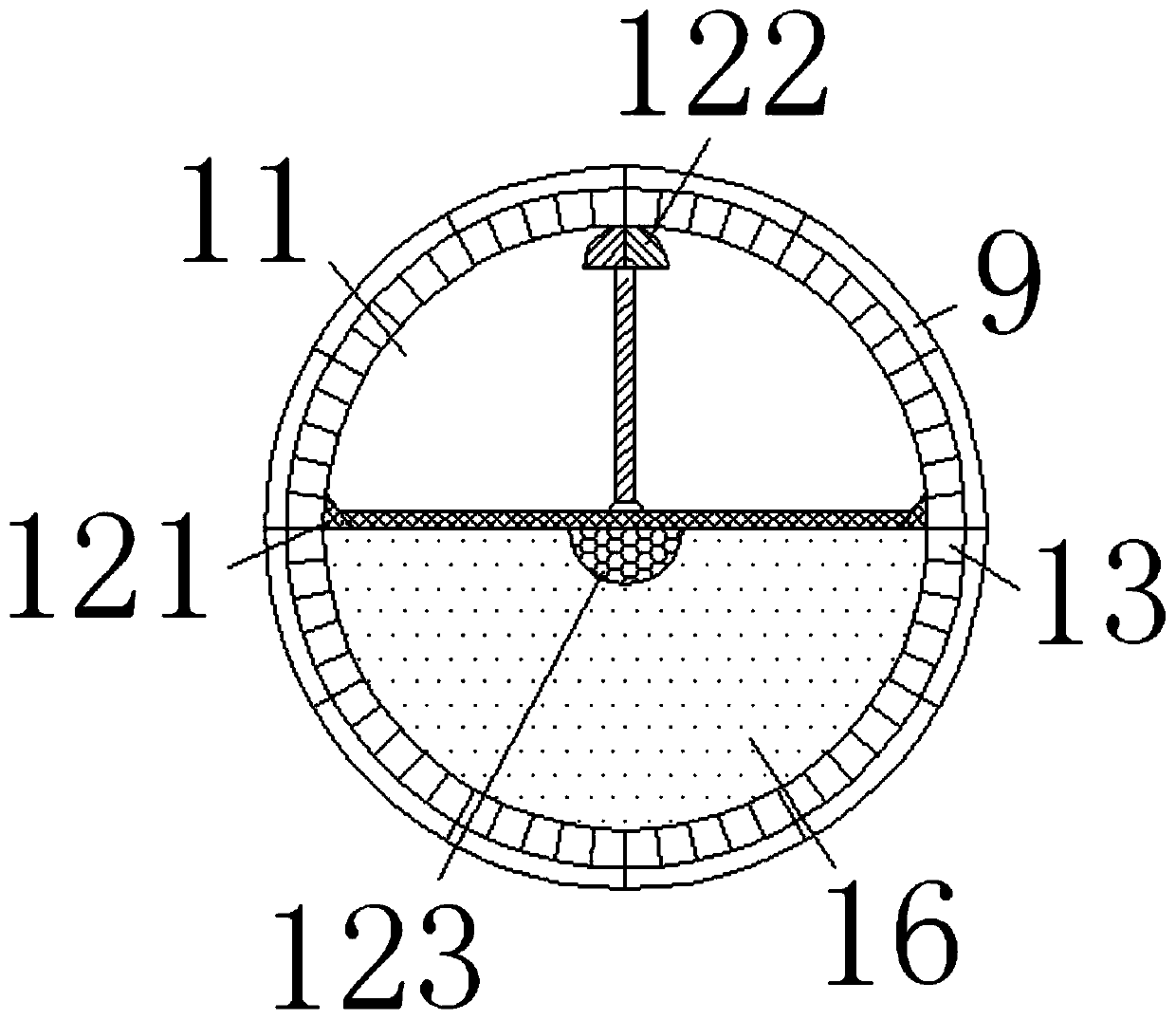 Chalk line instrument for construction measurement