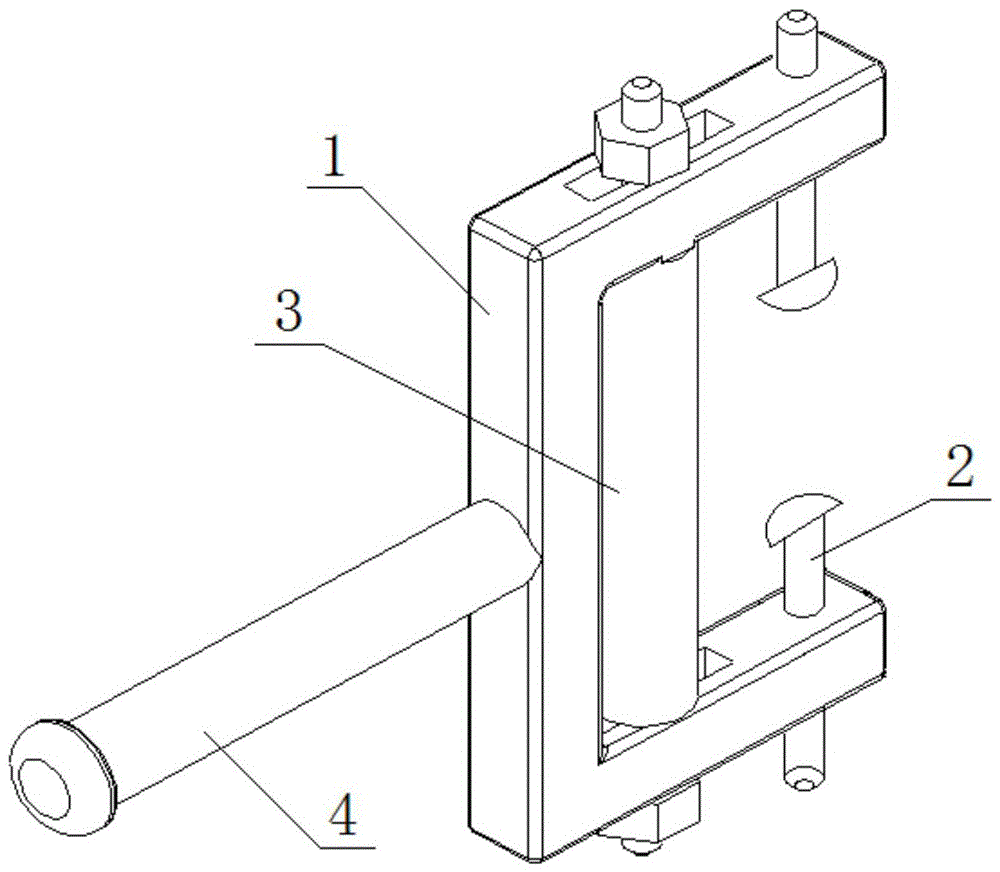 Pressing device for car door protection film