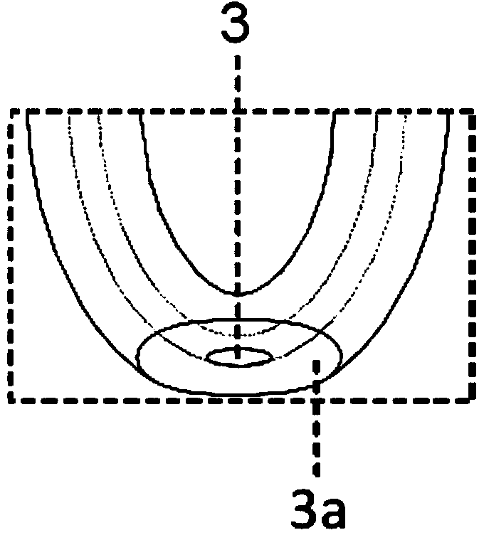 Capillary needle, and electro-spray ionization mass spectrometry analytical apparatus and method