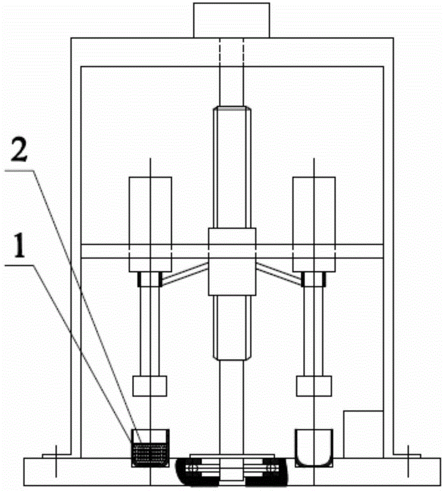 Simple production equipment for bituminous coal sample block