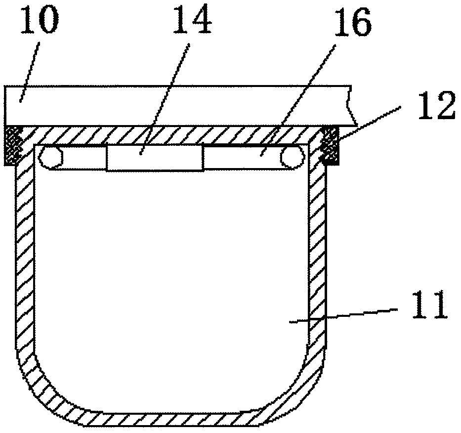 Drainage device used in thyroid surgery