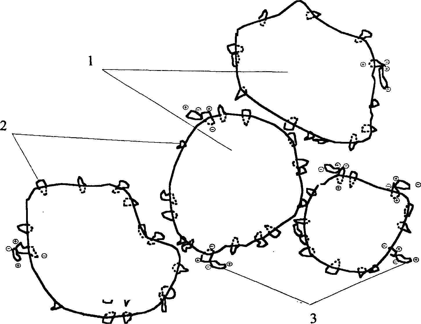 Surface modifying method for superfine paint powder