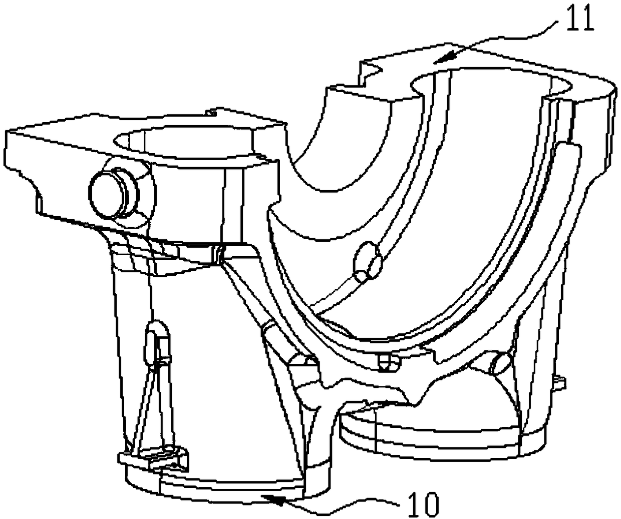 Casting method capable of preventing defects of air cylinder casting pipe orifice