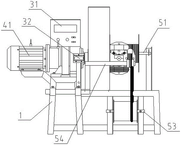 Dual-display winding machine of shaping rotor