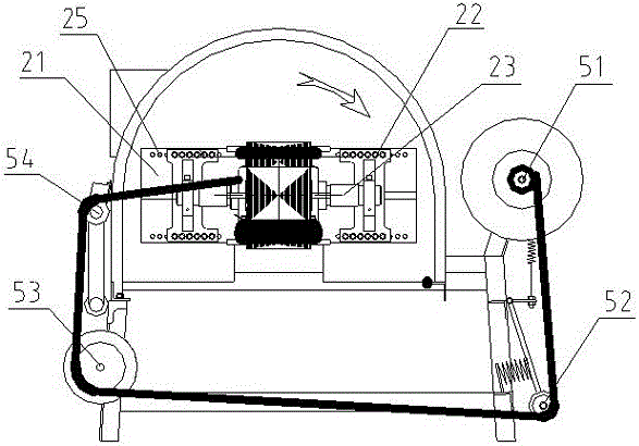 Dual-display winding machine of shaping rotor