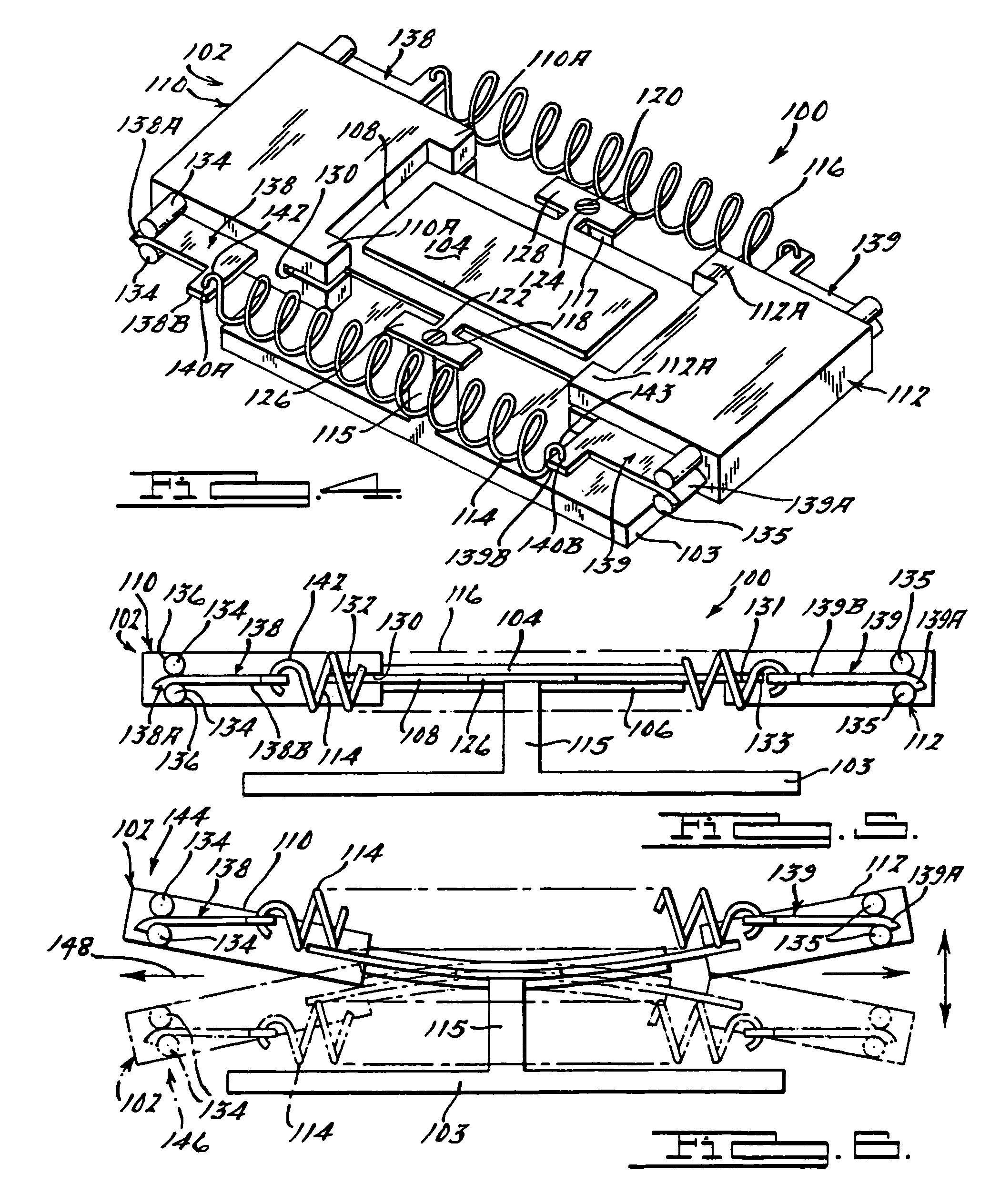 Enhanced amplitude piezoelectric motor apparatus and method