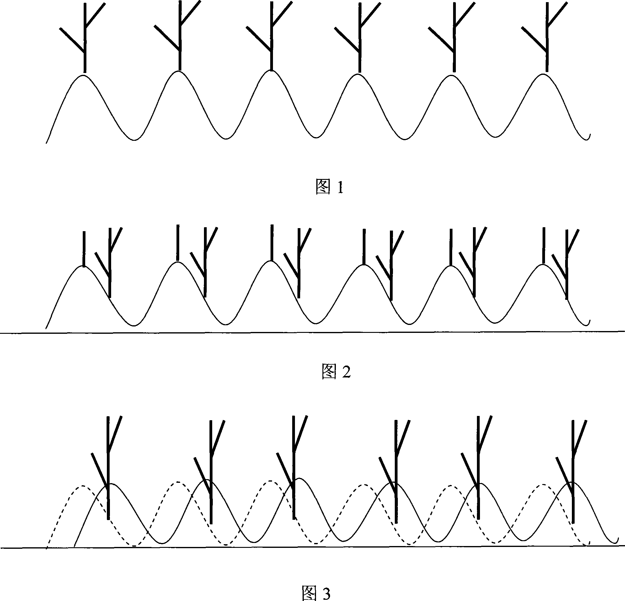 Corn stubble-remaining ridge side planting method