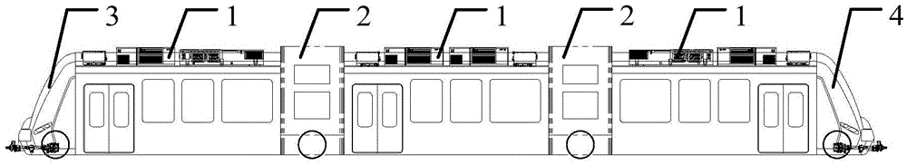 Self-steering tracking operation train