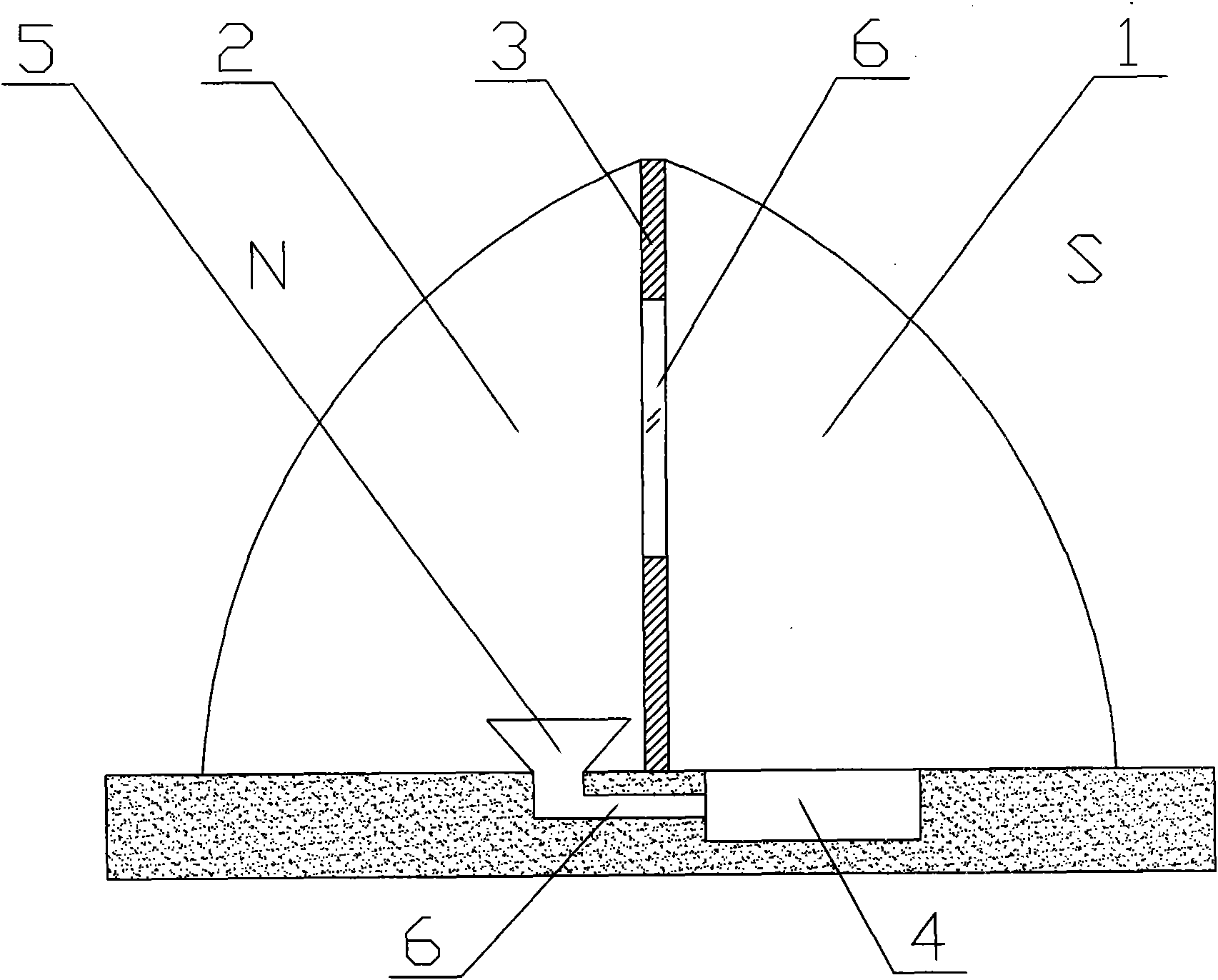 North-south bi-directional greenhouse