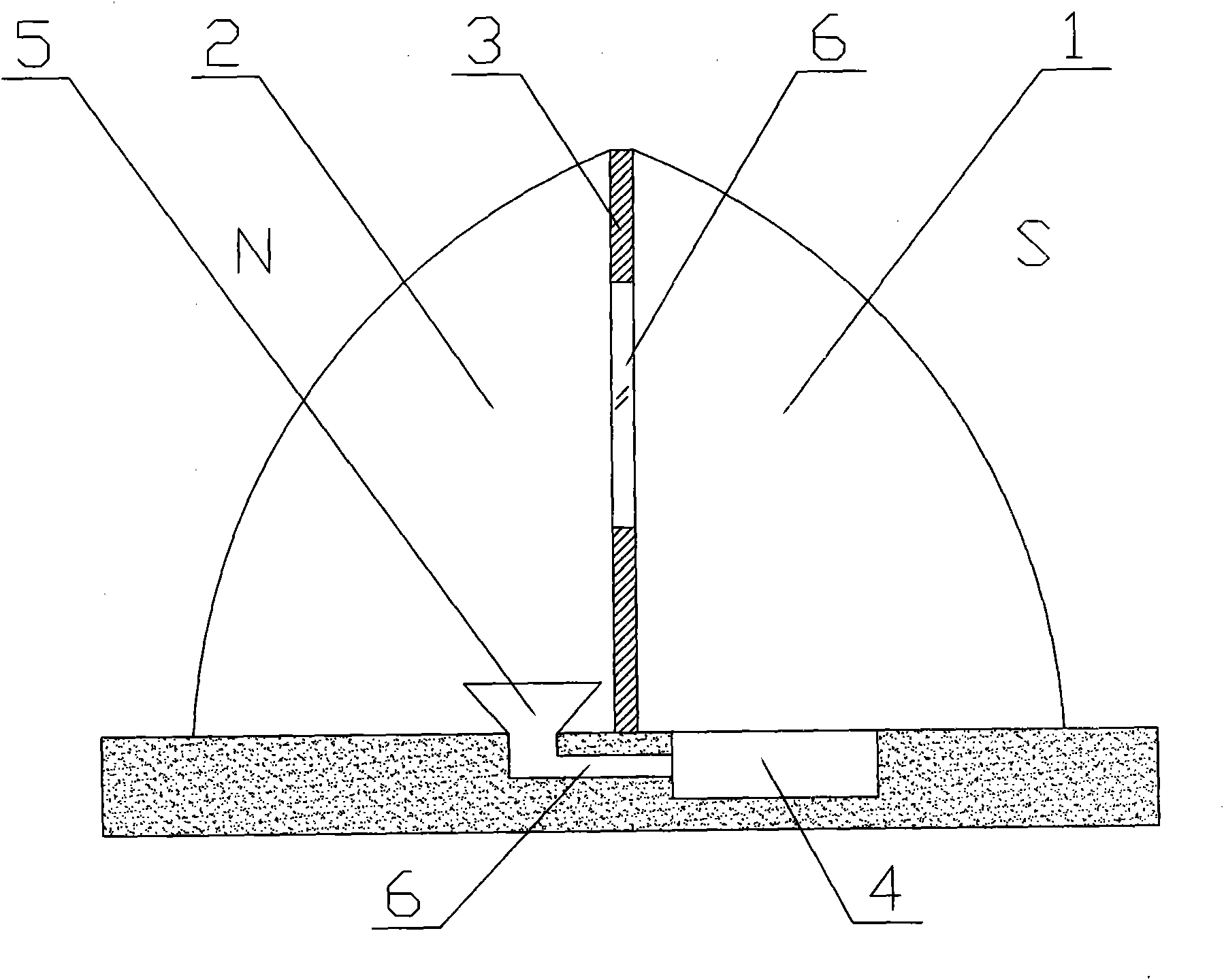 North-south bi-directional greenhouse