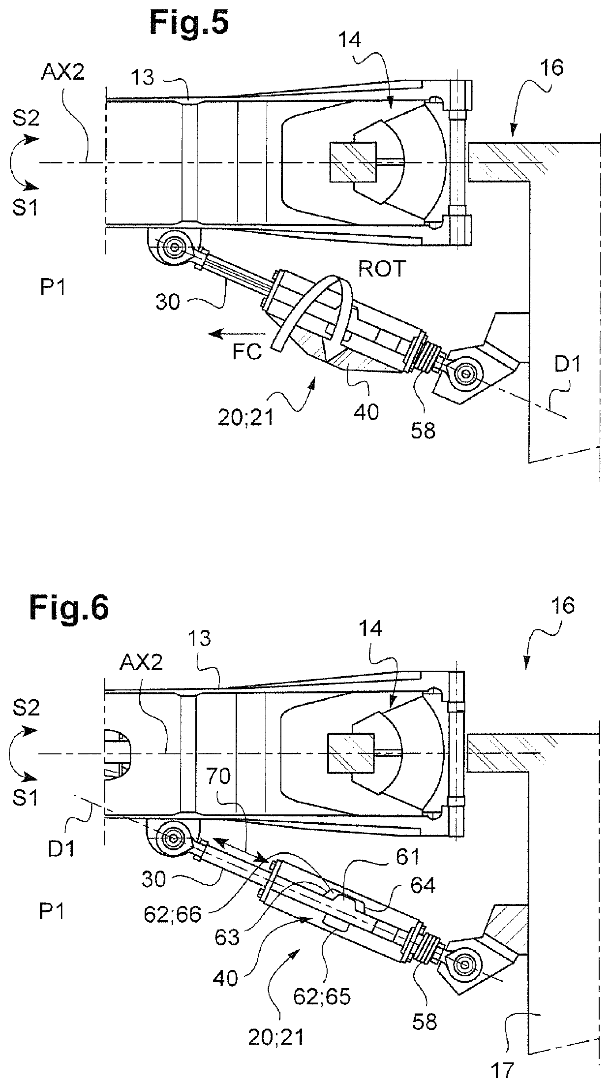 Flapping abutment mechanism for a lift assembly, a rotorcraft rotor including the abutment mechanism, and a rotorcraft