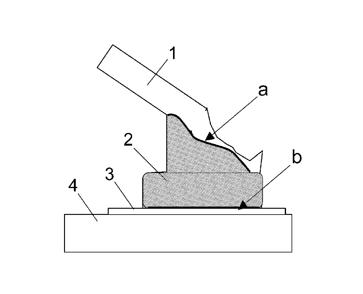 Bonding structure of bonding wire