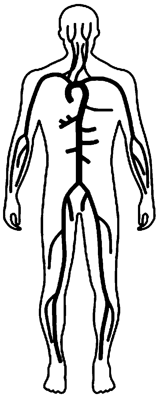 Central arterial pressure calculating method and device