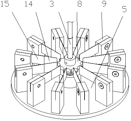 Breeze power generation device based on piezoelectric effects