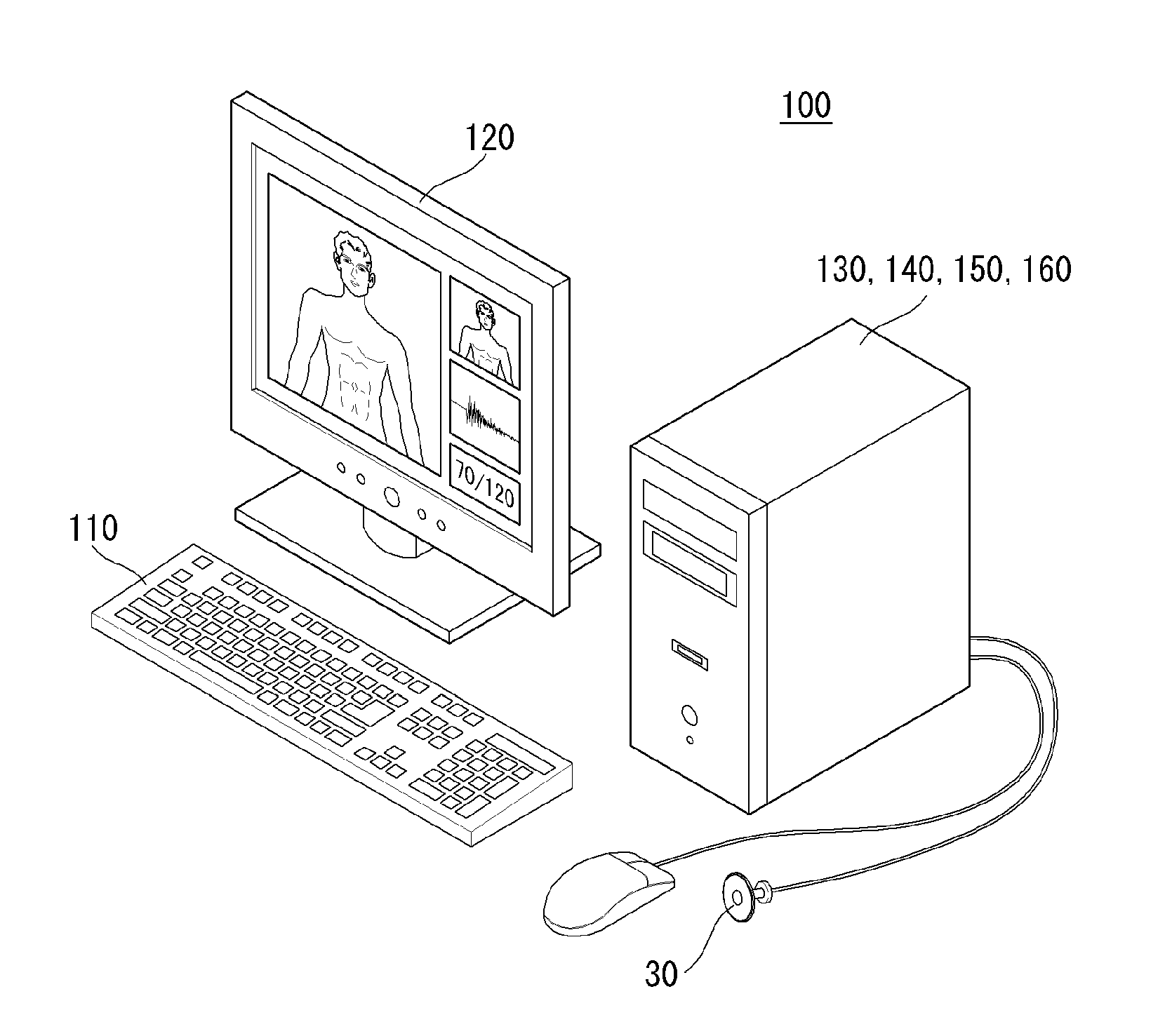 Self-examination apparatus and method for self-examination