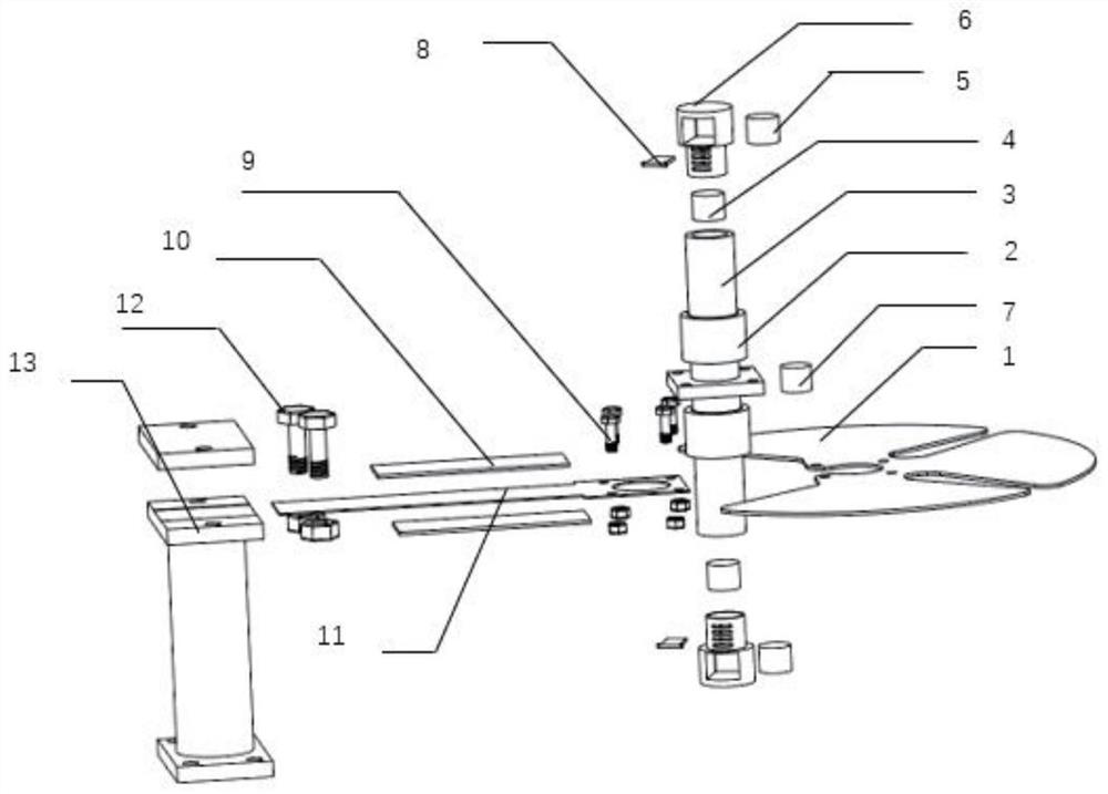 A piezoelectric-electromagnetic coupling energy harvesting device and method based on wind-induced vibration