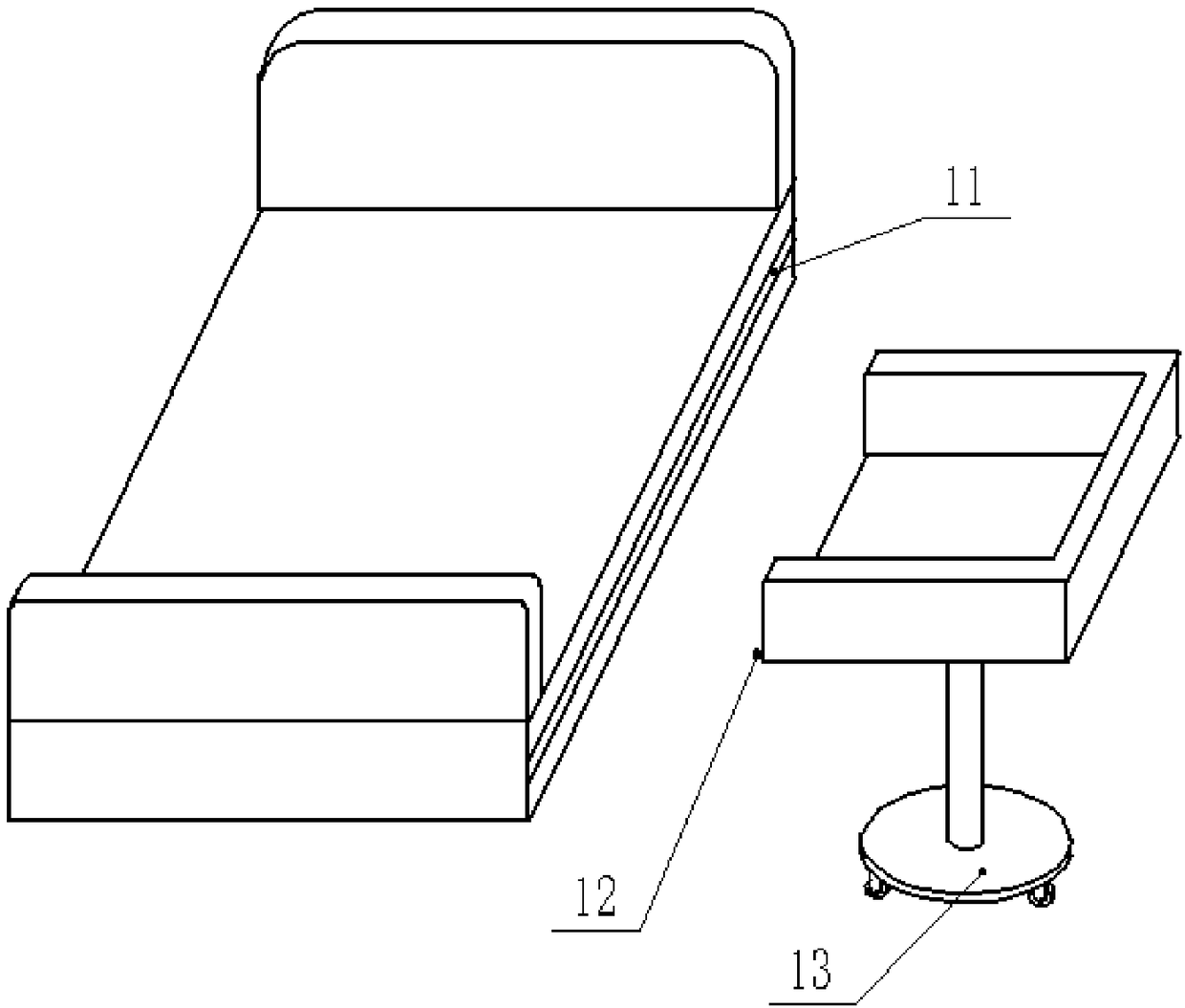 Multifunctional gynecological and obstetrical nursing bed