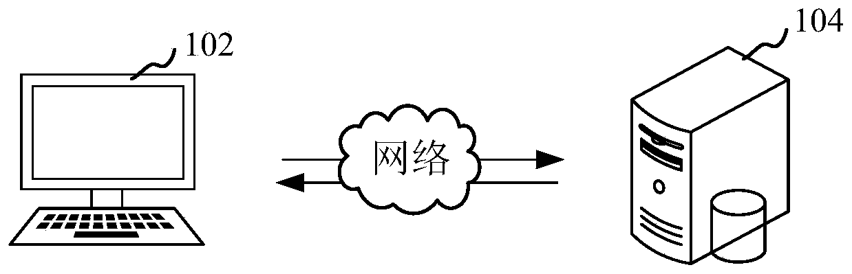 Search application data processing method and device, computer equipment and storage medium