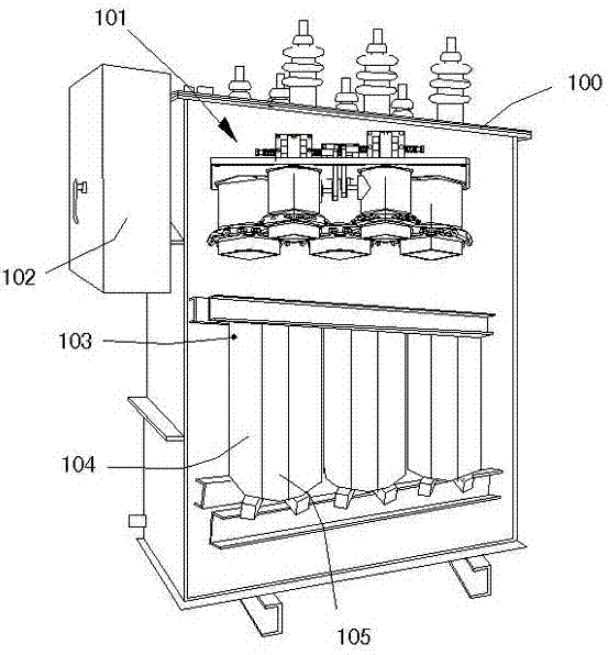 On-load voltage and capacitance regulation transformer