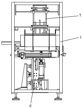 Novel simple side pushing box filler