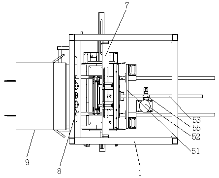 Novel simple side pushing box filler