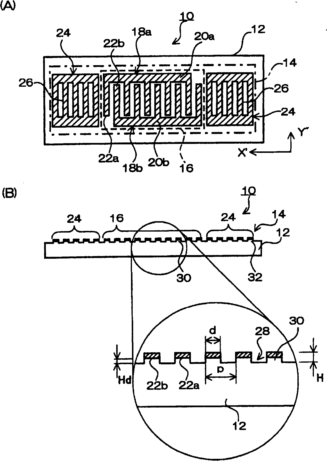 Surface acoustic wave device and surface acoustic wave oscillator