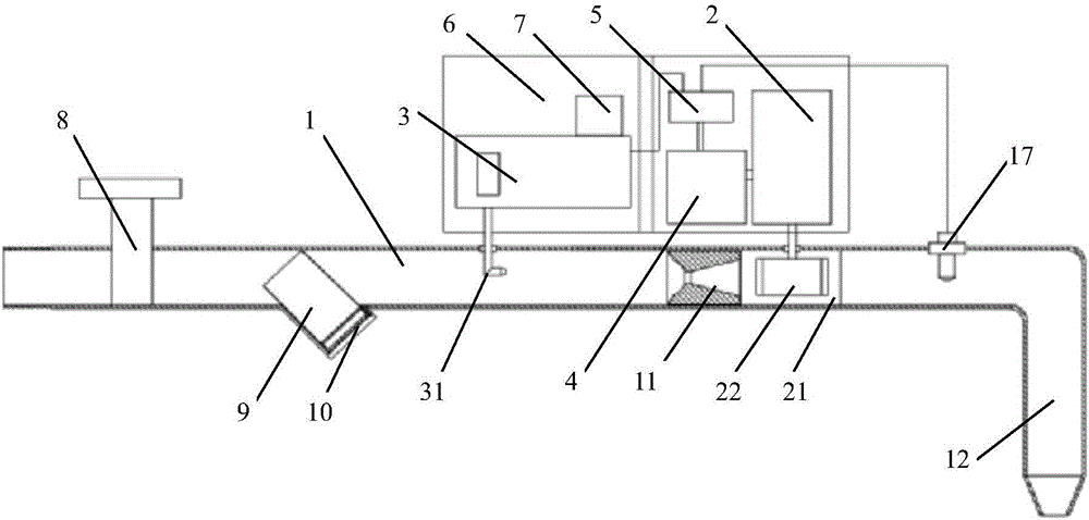 Hydrodynamic self-electricity-generating water purifying device through ultraviolet rays and ozone