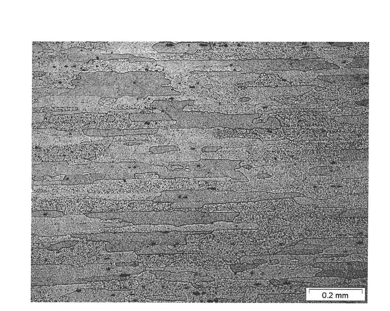 Method for improving damage-tolerance property of 2,000-type aluminium alloy plate material