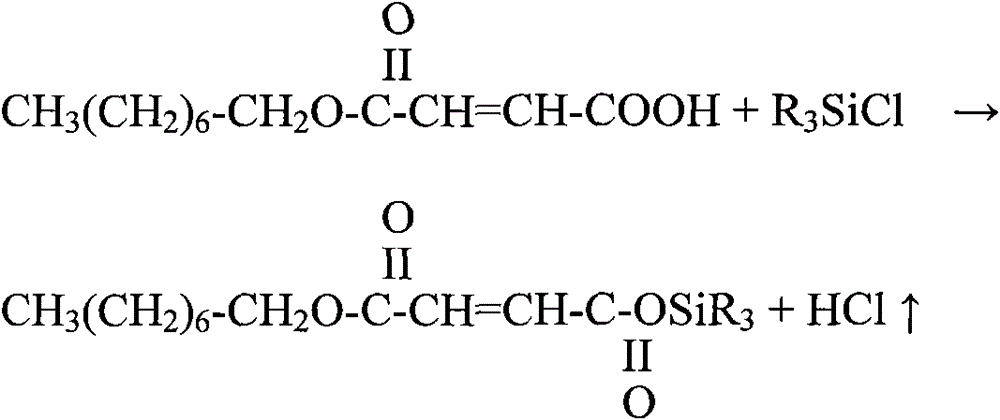 Modified organic silicon polymer paint for preventing power transmission wire from covering ice and preparing method thereof