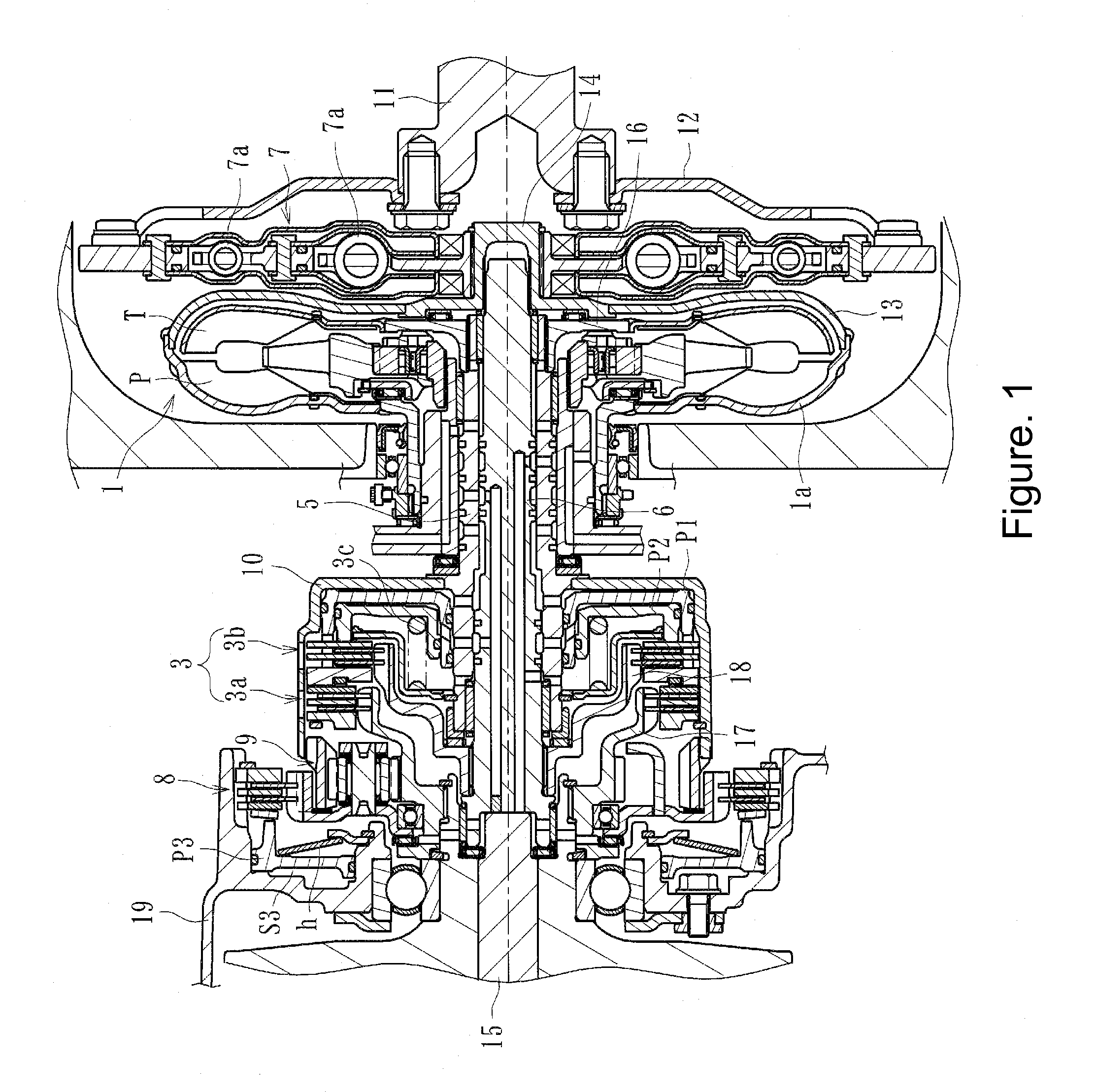 Power transmitting apparatuses