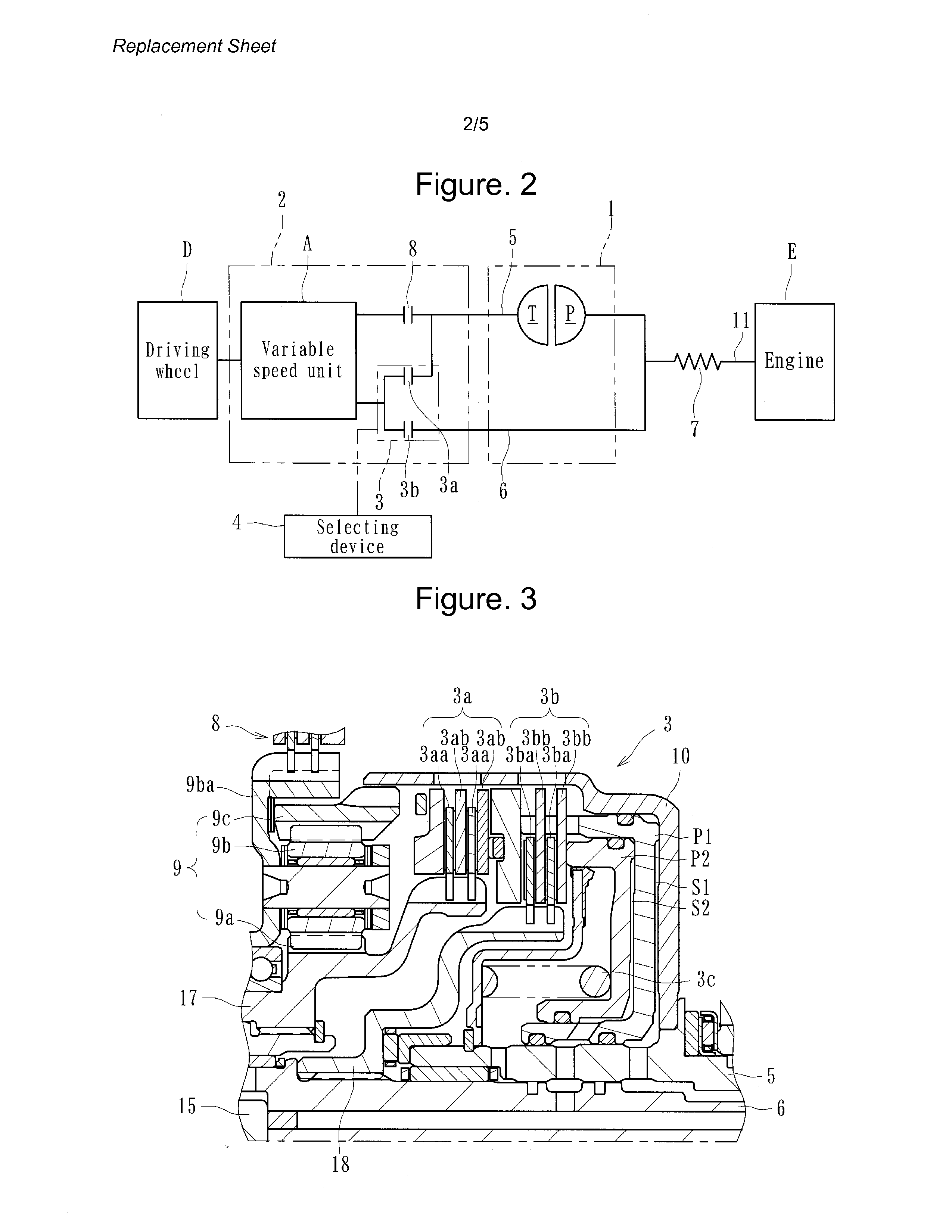 Power transmitting apparatuses