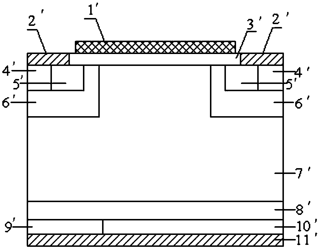 RC-IGBT device and preparation method thereof