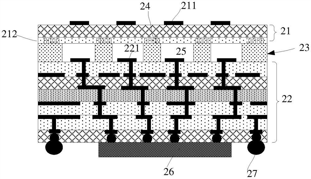 Antenna packaging structure and manufacturing method thereof