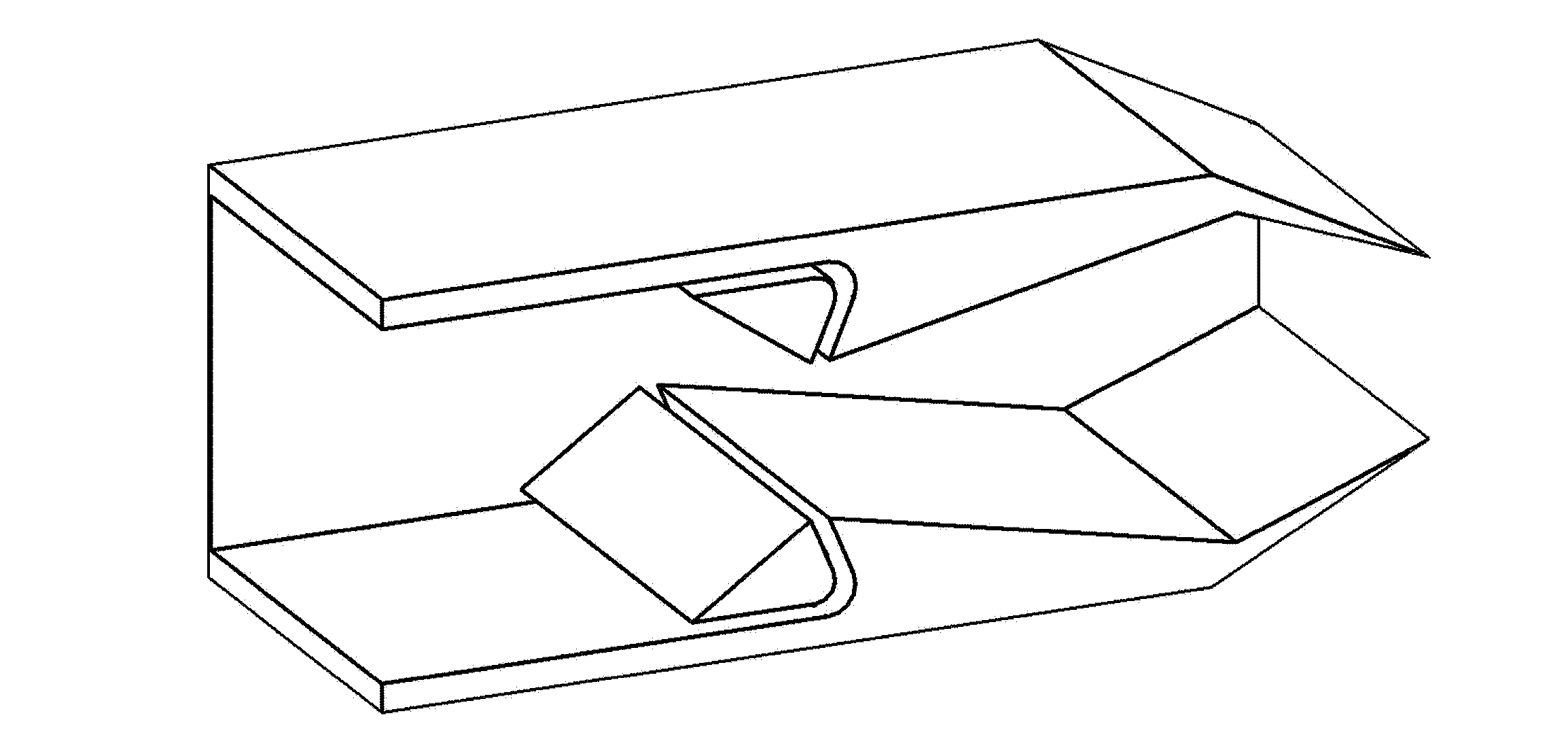 Bypass type double-throat passive vectoring sprayer nozzle