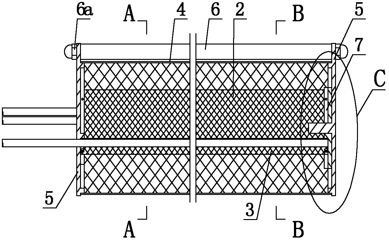 High-frequency water treatment electrode device