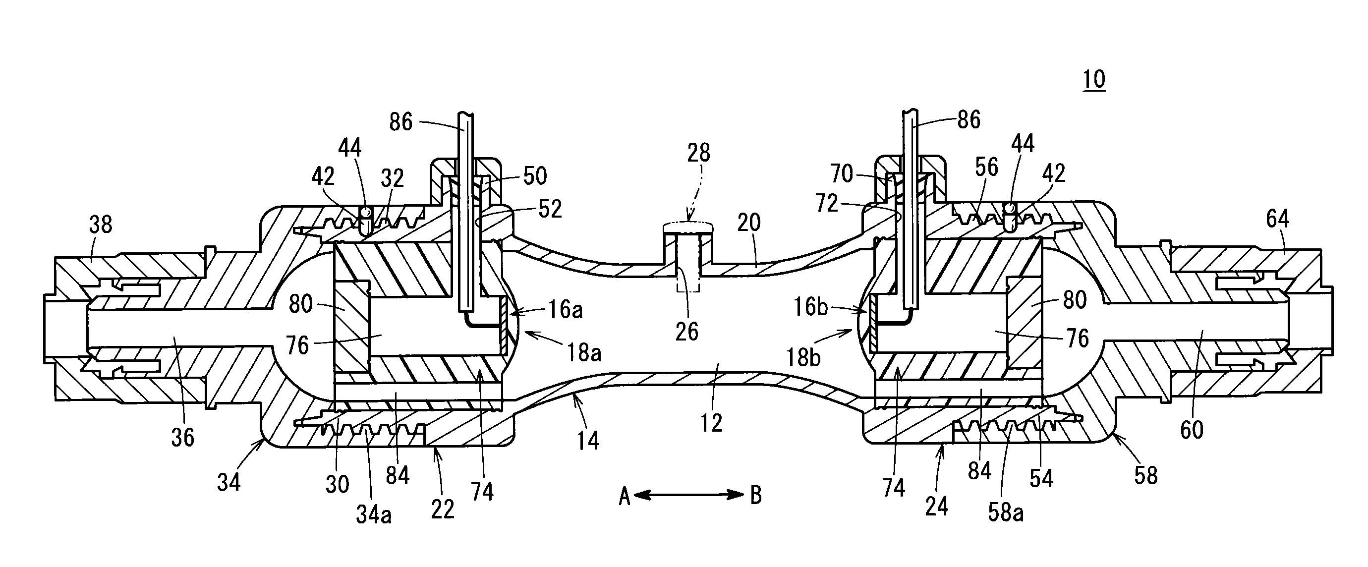 Ultrasonic flow meter