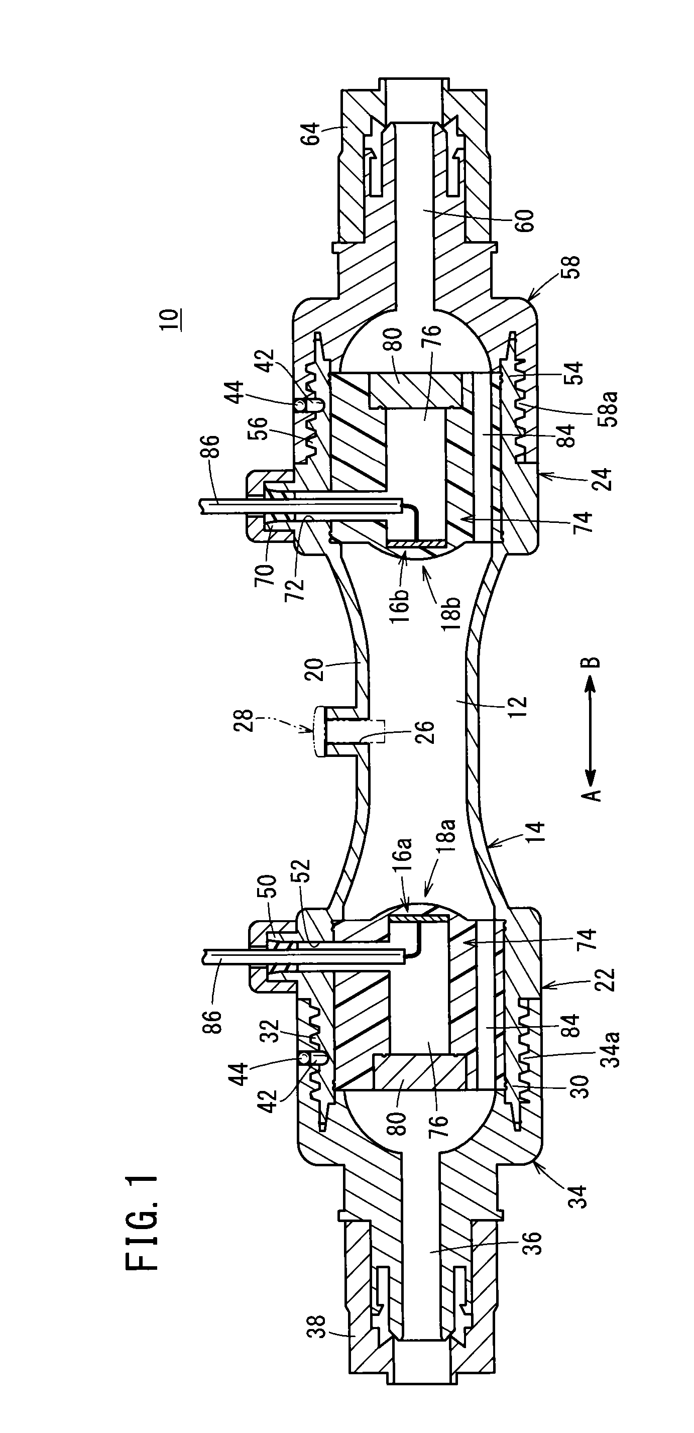 Ultrasonic flow meter