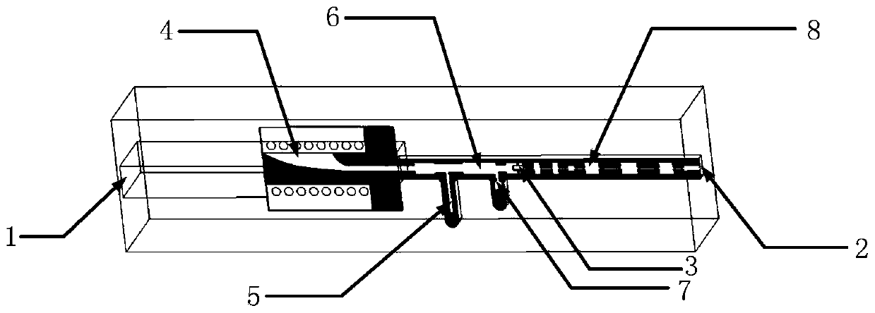 A millimeter-wave two-port subharmonic mixer