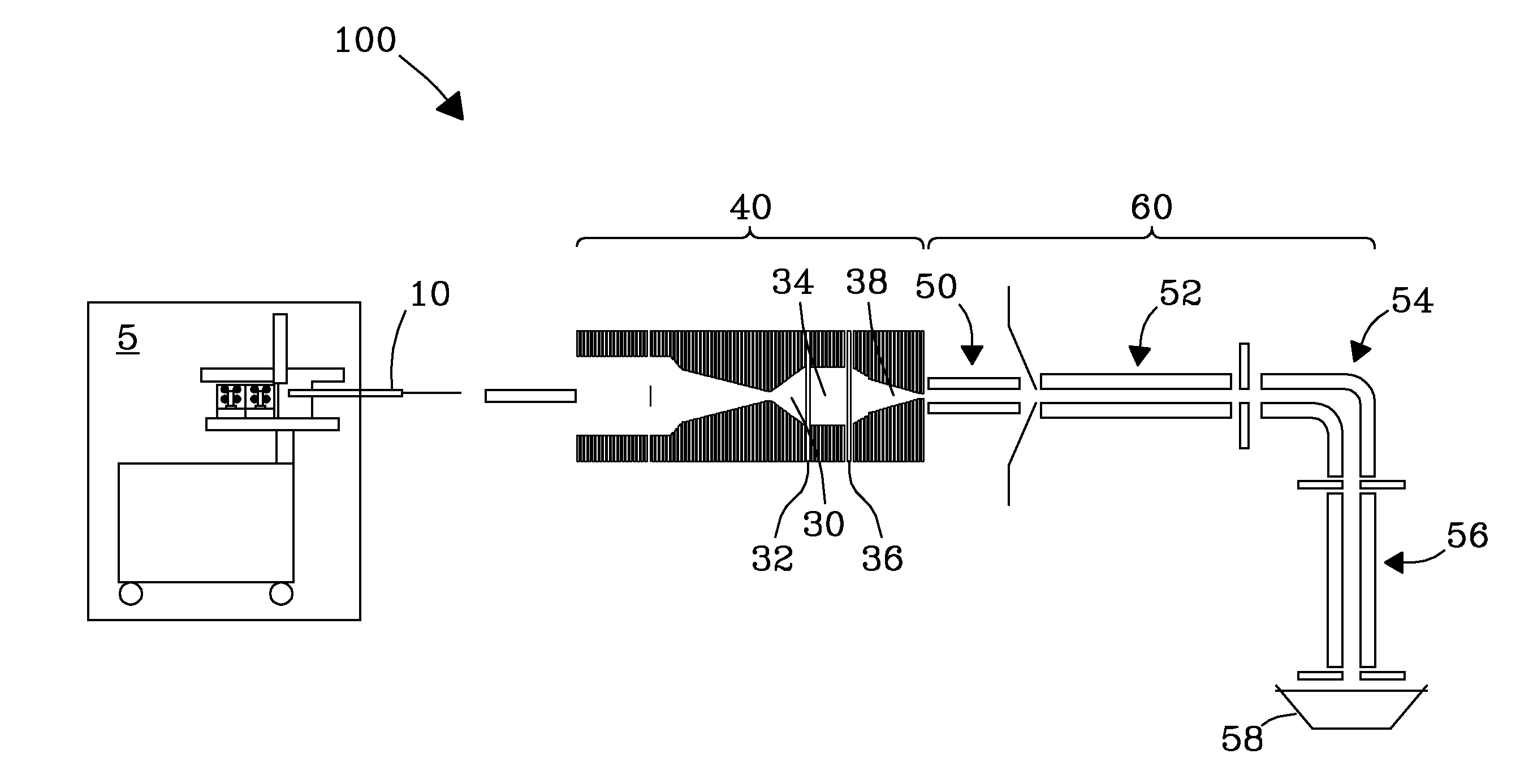 System and process for pulsed multiple reaction monitoring