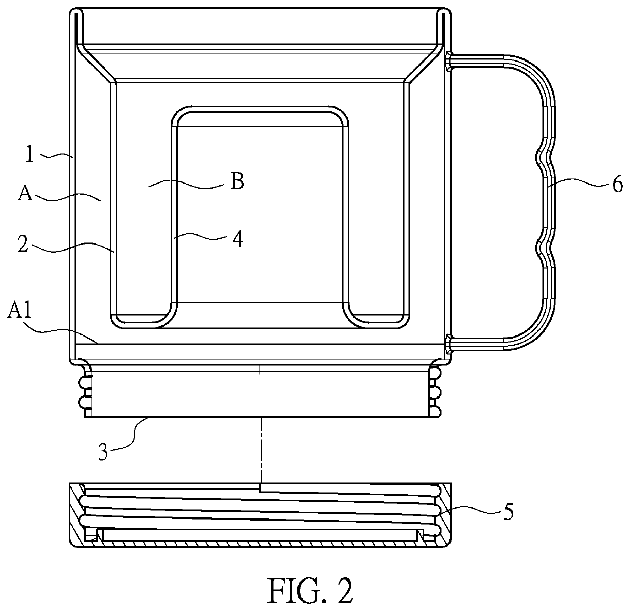 Rapid beverage cooling device and refrigeration method thereof