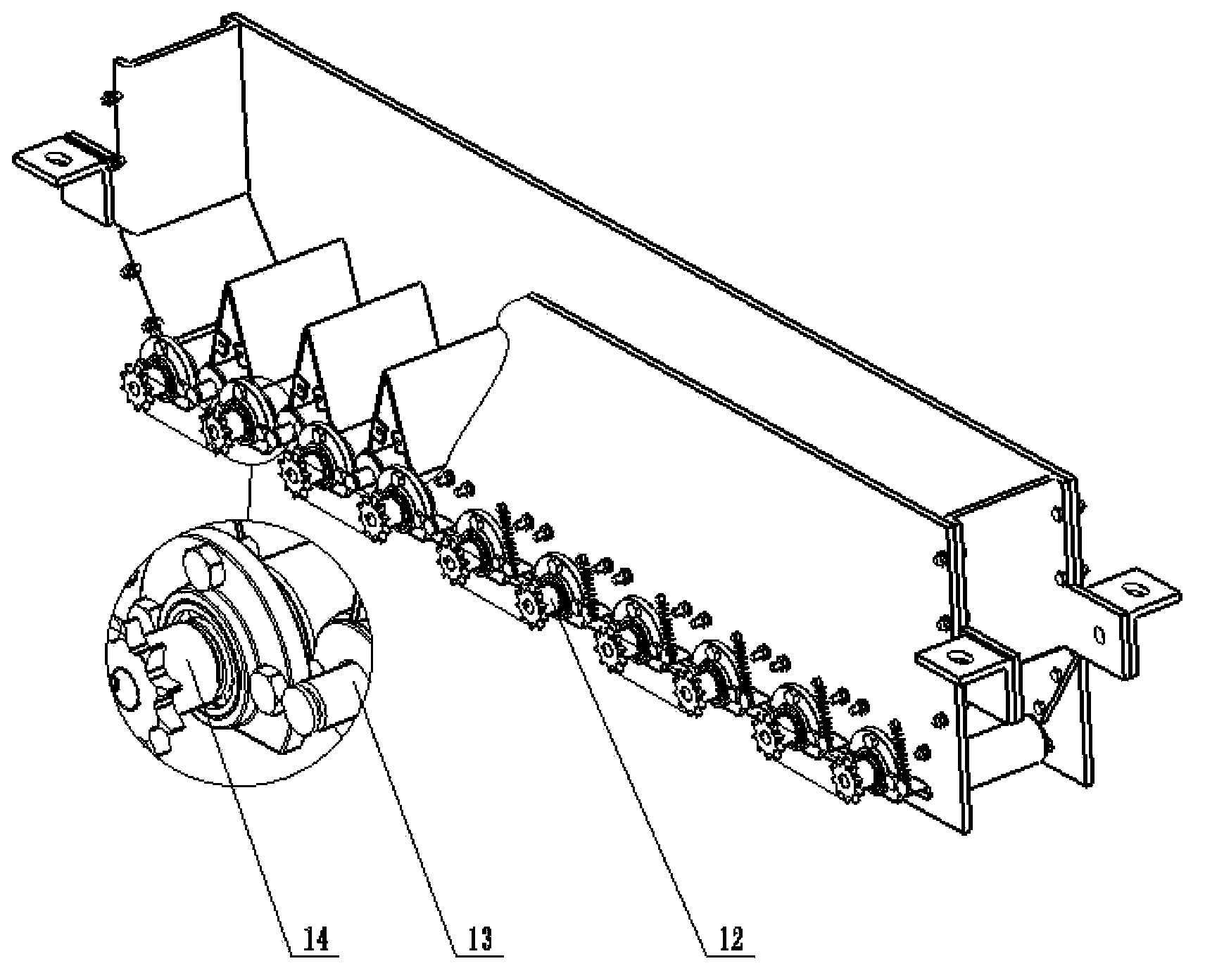 Artemisia selengensis cutting machine