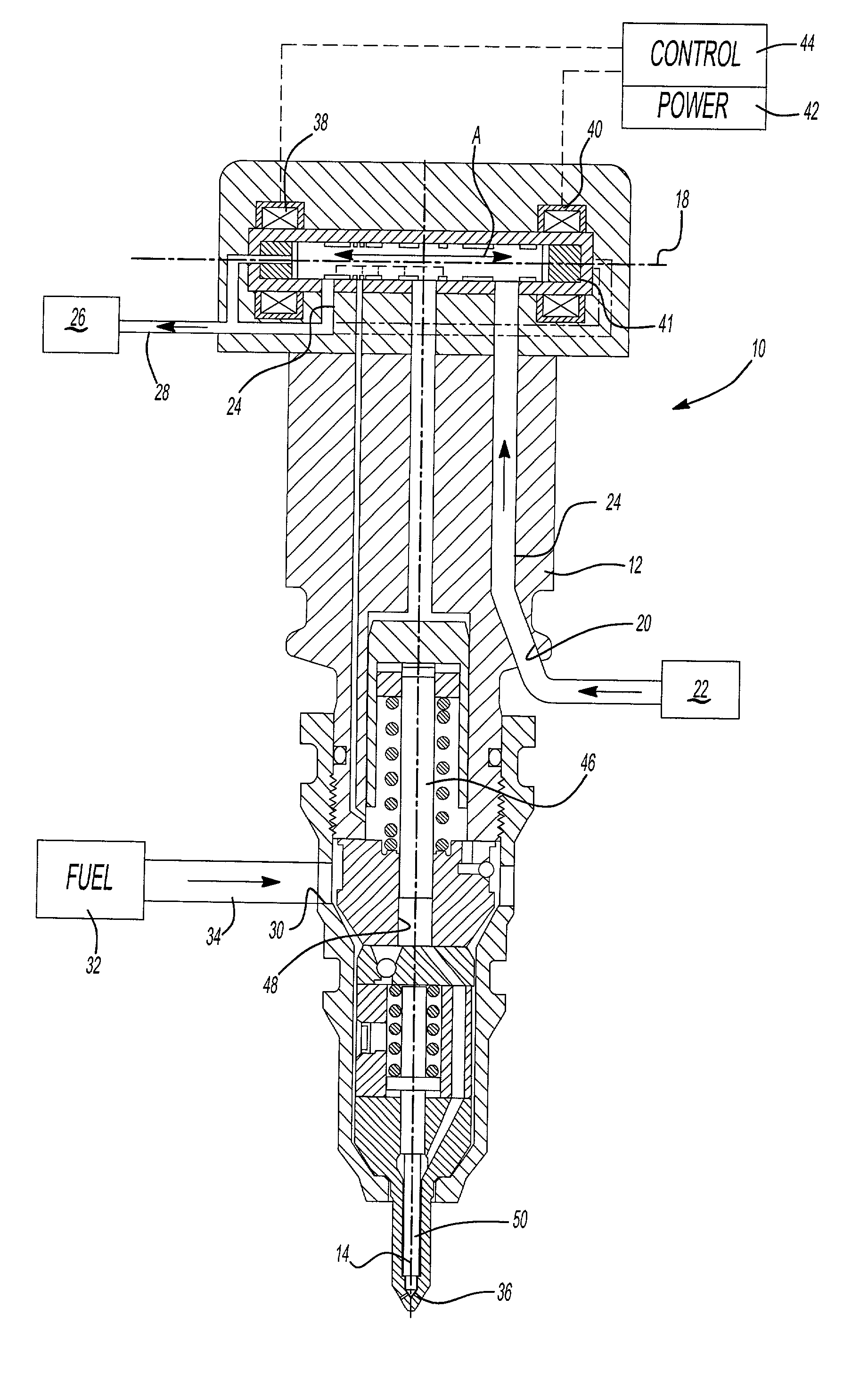 End of valve motion detection for a spool control valve