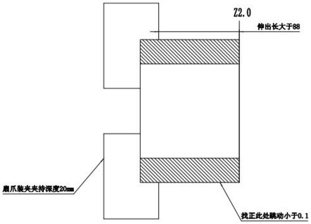 Machining process for thin-wall annular part of IC equipment